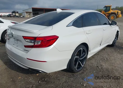 2018 Honda Accord Sport from USA, damaged, VIN 1HGCV1F38JA067349